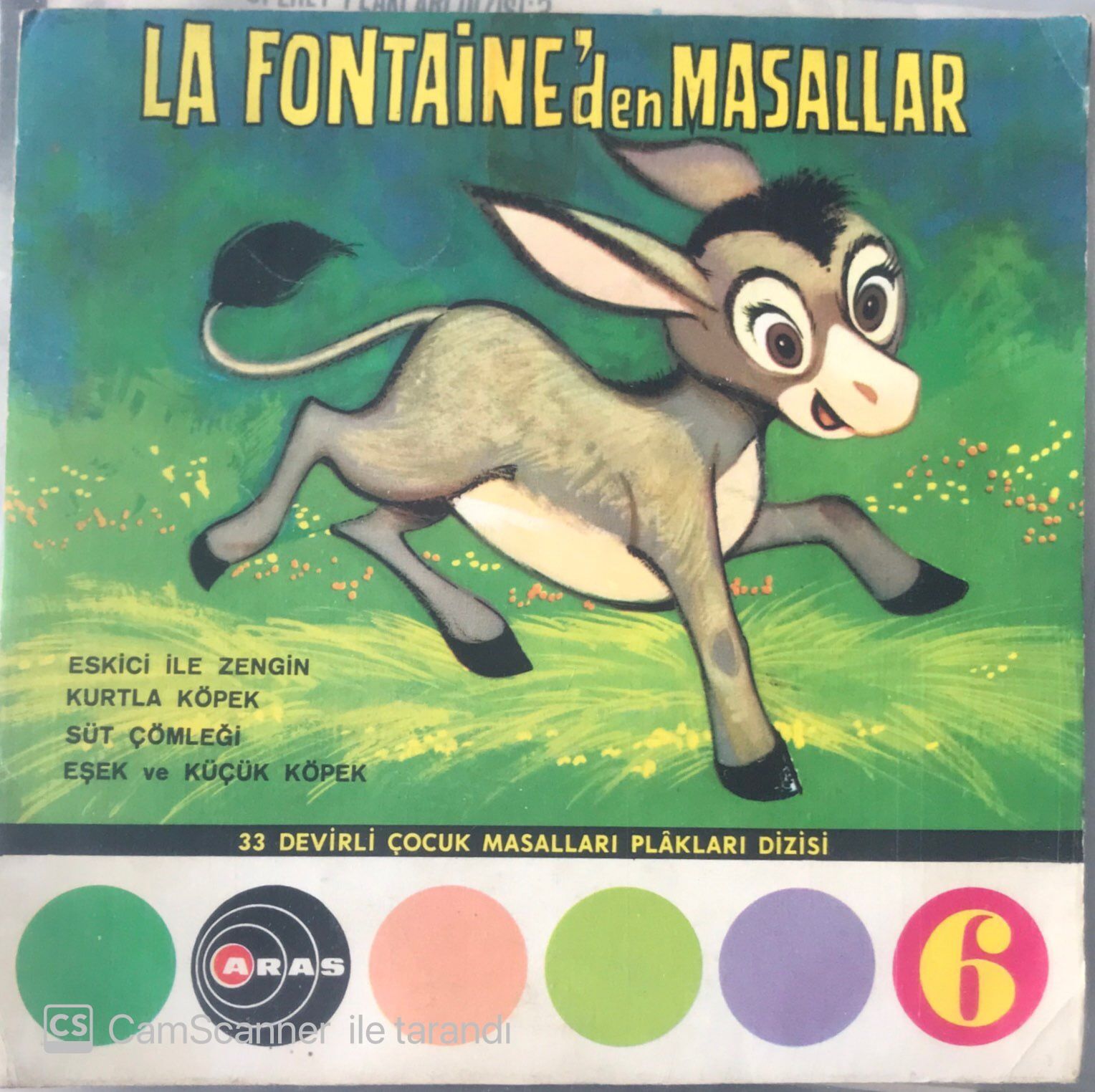 La Fontaine'den Masallar Mini EP 45lik