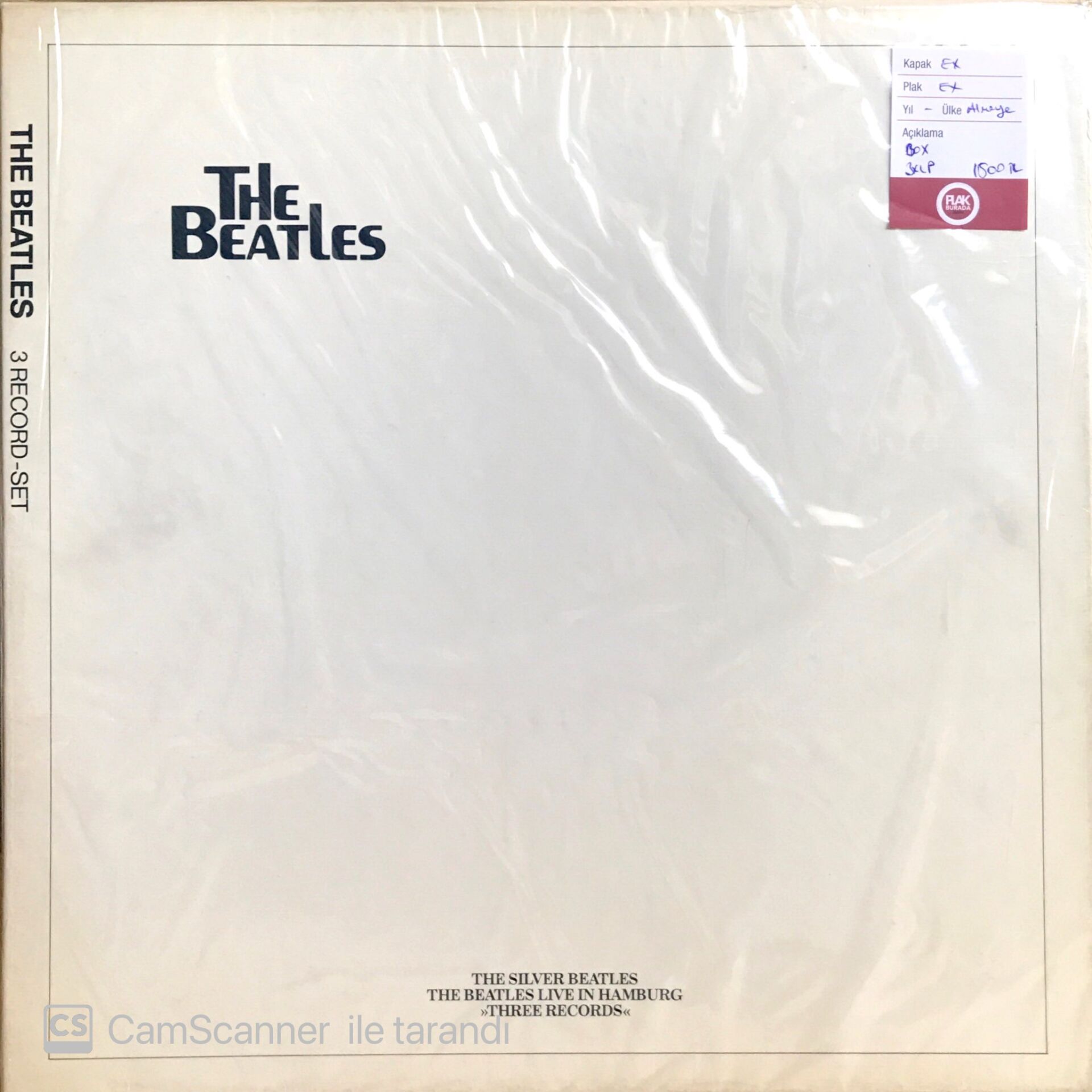 The Beatles 3 Records-Set 3 LP Set