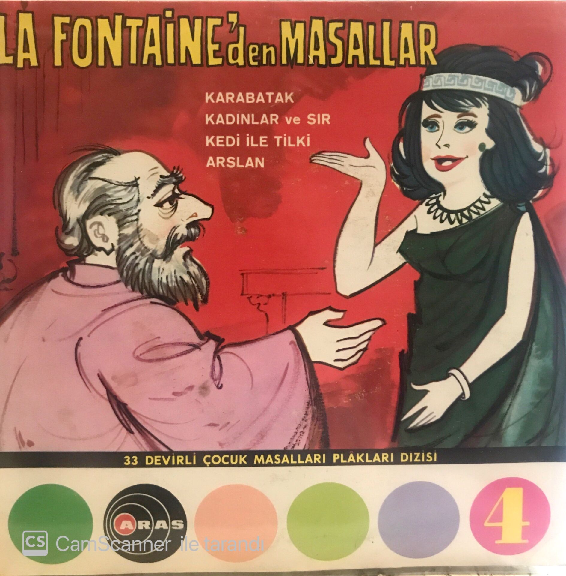 La Fontaine'den Masallar Mini EP 45lik