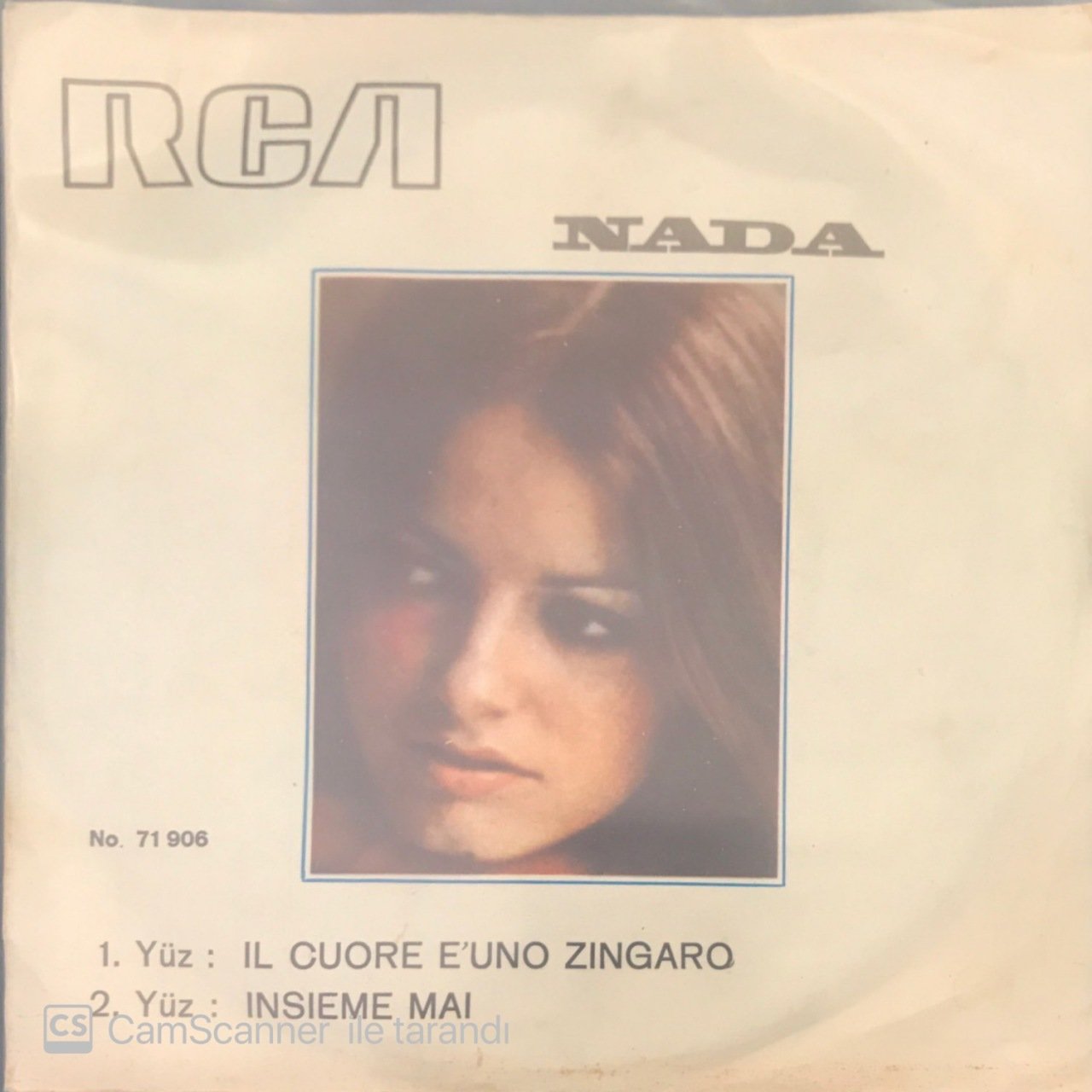 Nada Il Cuore E' Uno Zingaro 45lik