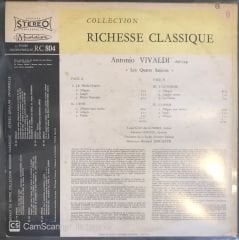 Vivaldi - Les Quatre Saisons  ( Dört Mevsim ) LP