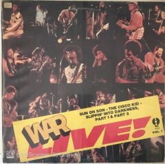War - War Live Vol. 1 LP