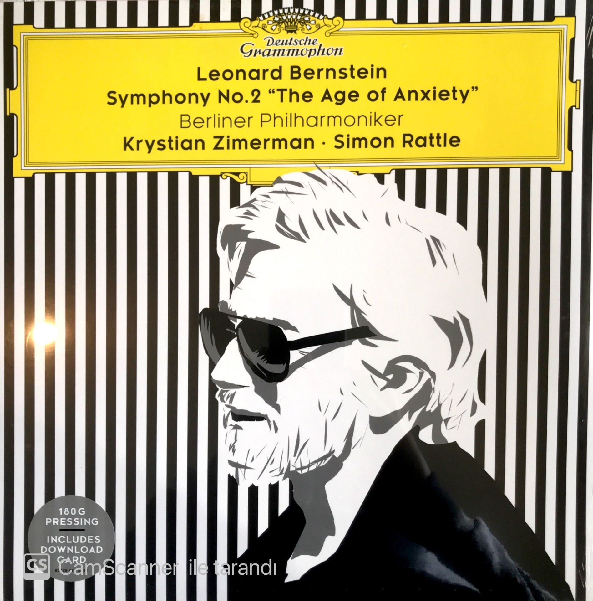Leonard Bernstein Symphony No.2 The Age of Anxiety LP