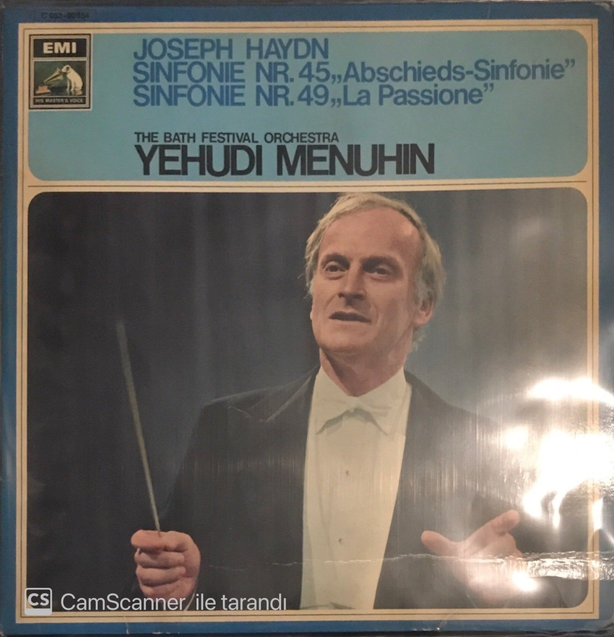 Joseph Haydn Sinfonie Nr.45 Abschieds Sinfonie - Sinfonie Nr.49 La Passione Yehudi Menuhin LP