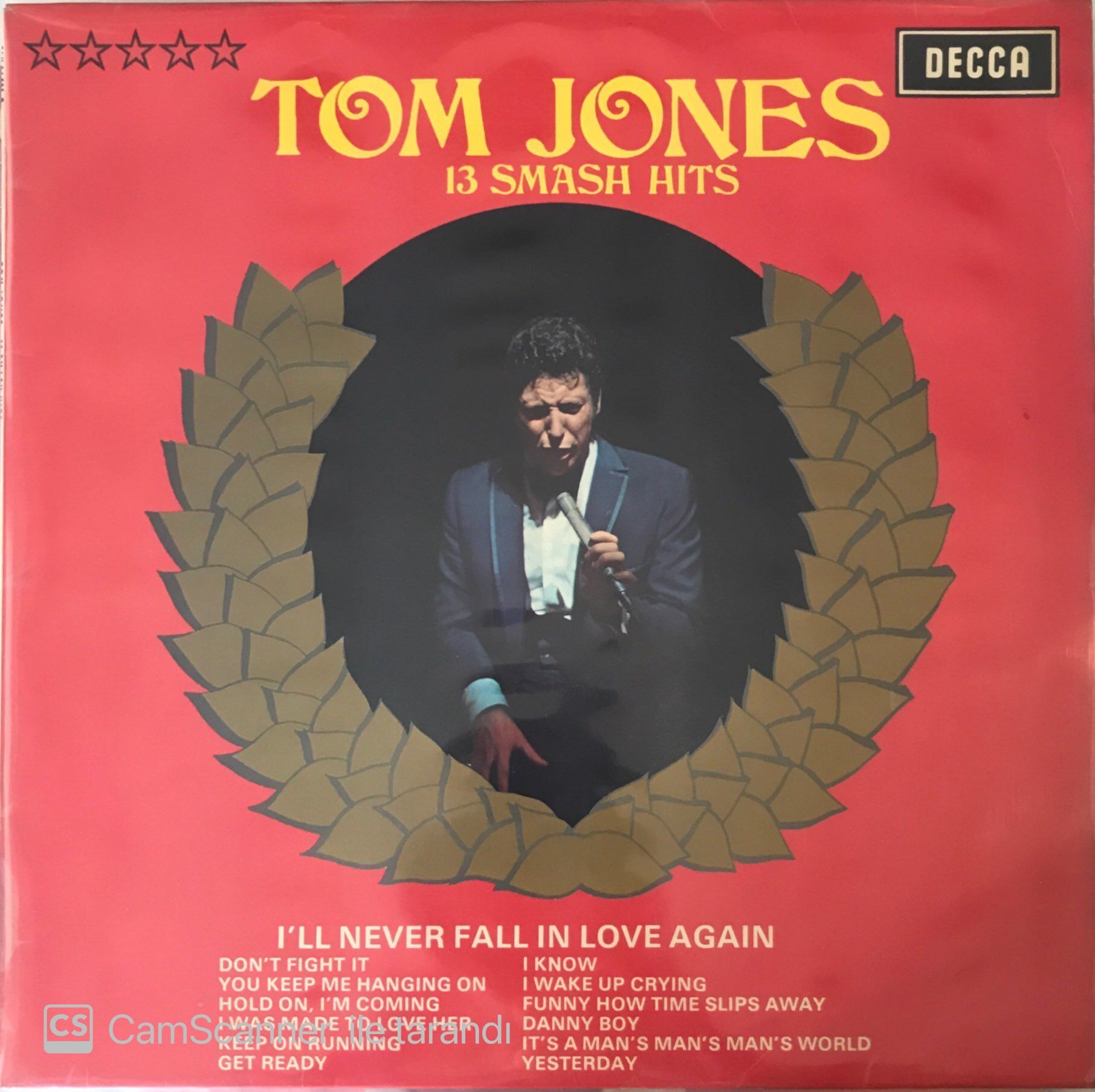 Tom Jones 13 Smash Hits LP