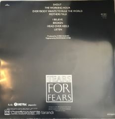 Tears For Fears Songs From The Big Chair LP
