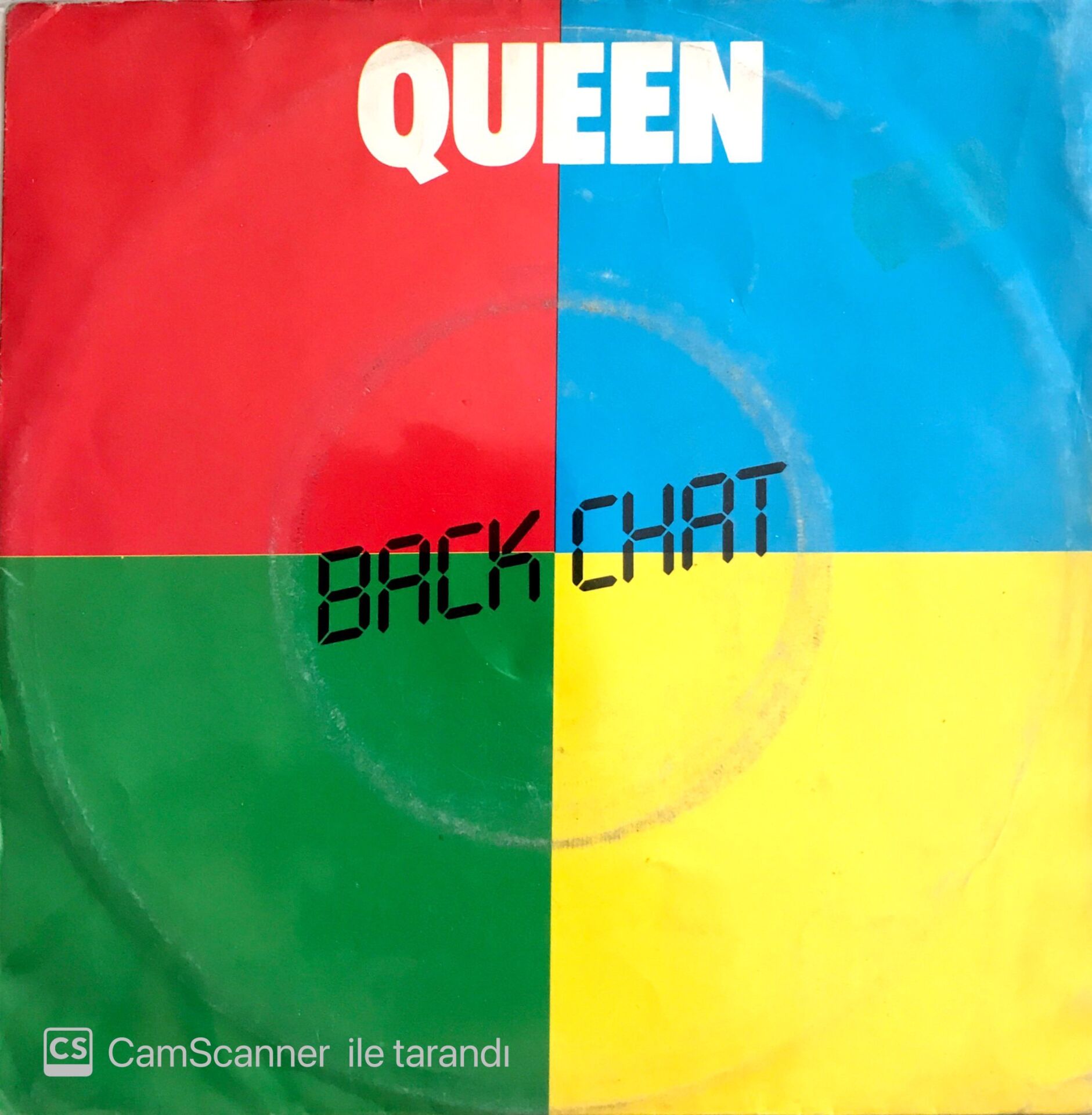 Queen / Back Chat 45'lik