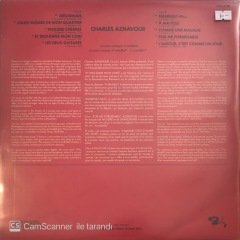 Charles Aznavour La Chanson Francaise LP