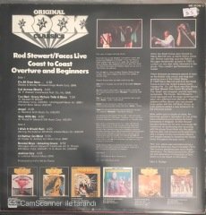 Original Rock Classics Rod Stewart/Faces Coast To Coast Overture And Beginners LP