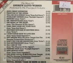 The Music Of Andrew Lloyd Webber The Powerback Orchestra CD