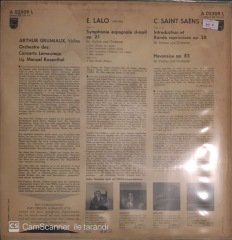 Lalo Symphonie Espagnole Op.21 - Saint Saens - Arthur Grumiaux LP