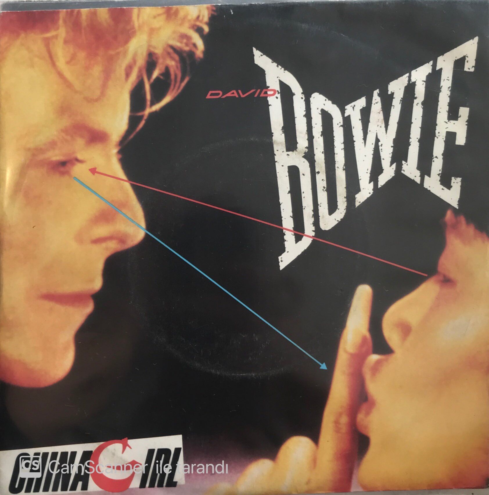 David Bowie China Girl 45lik