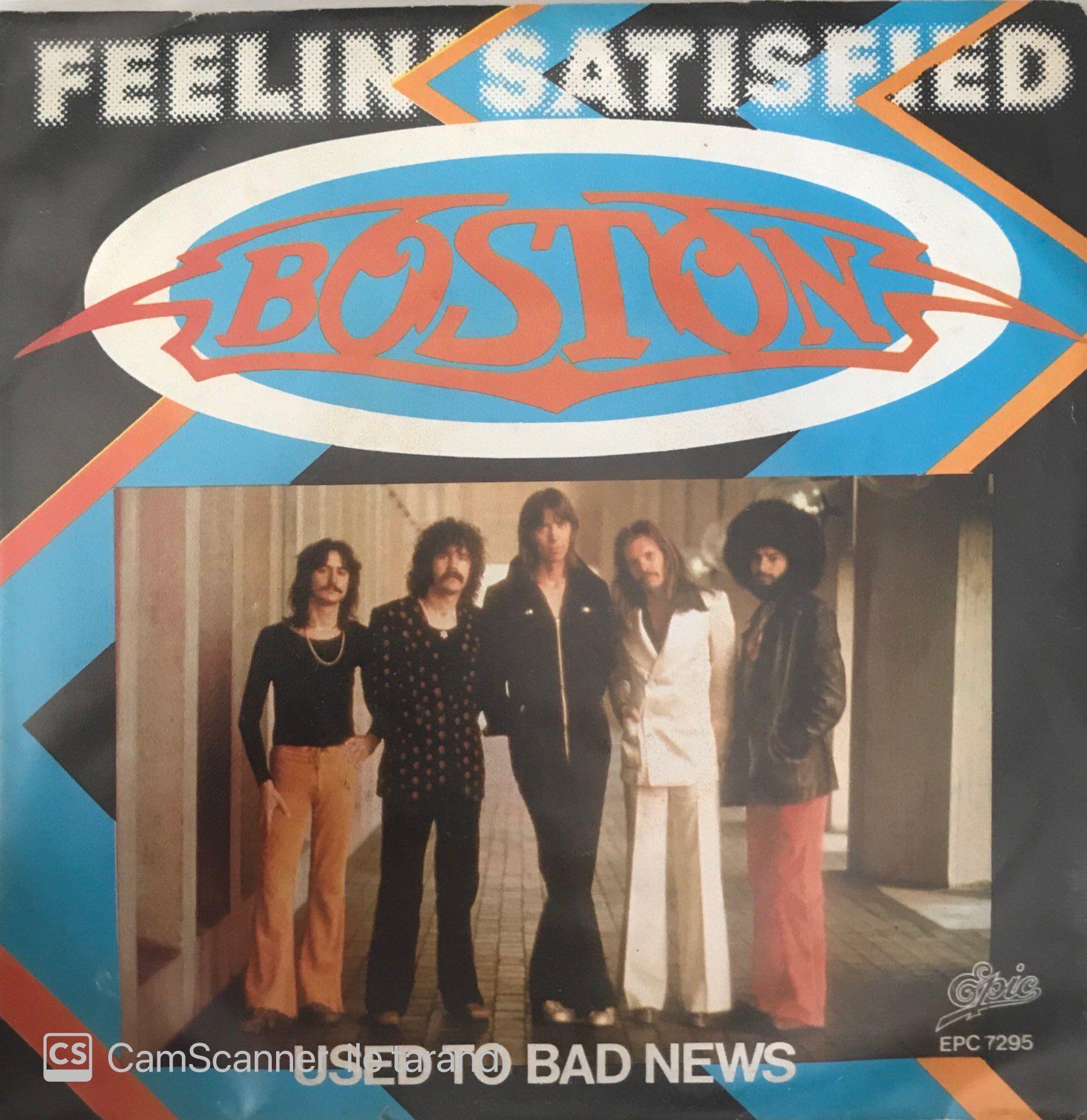 Boston - Feelin' Satisfied 45lik