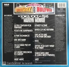 The Best Of Broadway And Hollywood -The Voice Songs And Films Of Marilyn Monroe - LP