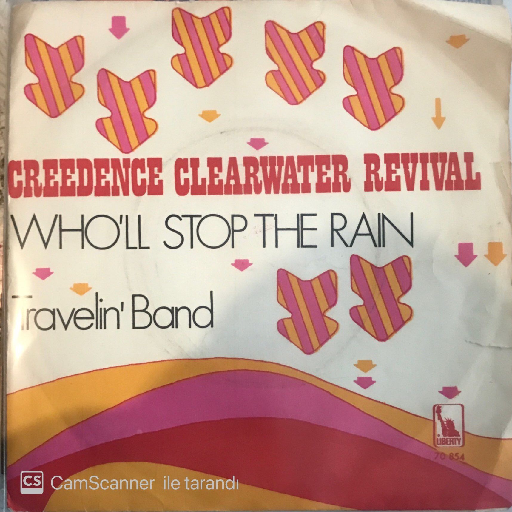 Creedence Clearwater Revival Who'll Stop The Rain 45lik