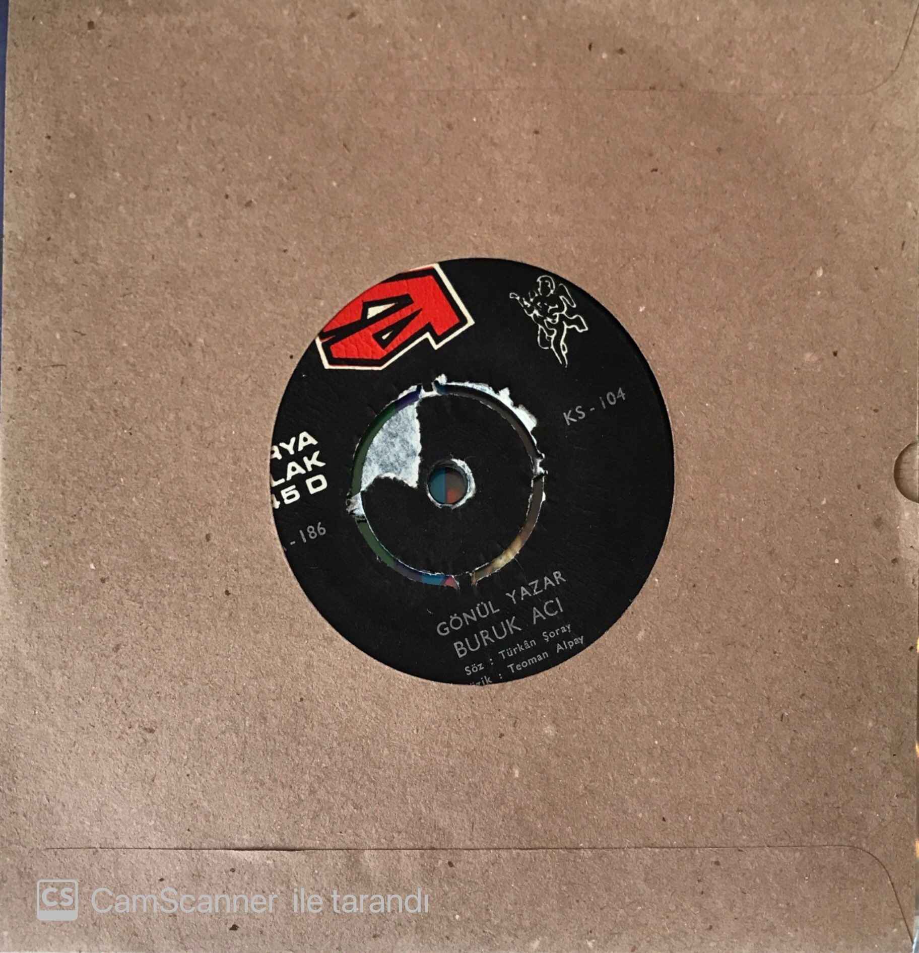 Gönül Yazar Buruk Acı 45 lik