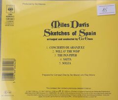 Miles Davis Sketches of Spain CD