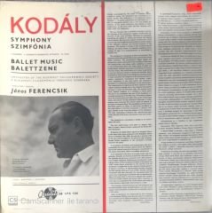Kodaly Symphony - Ballet Music LP