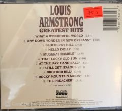Louis Armstrong - Greatest Hits CD