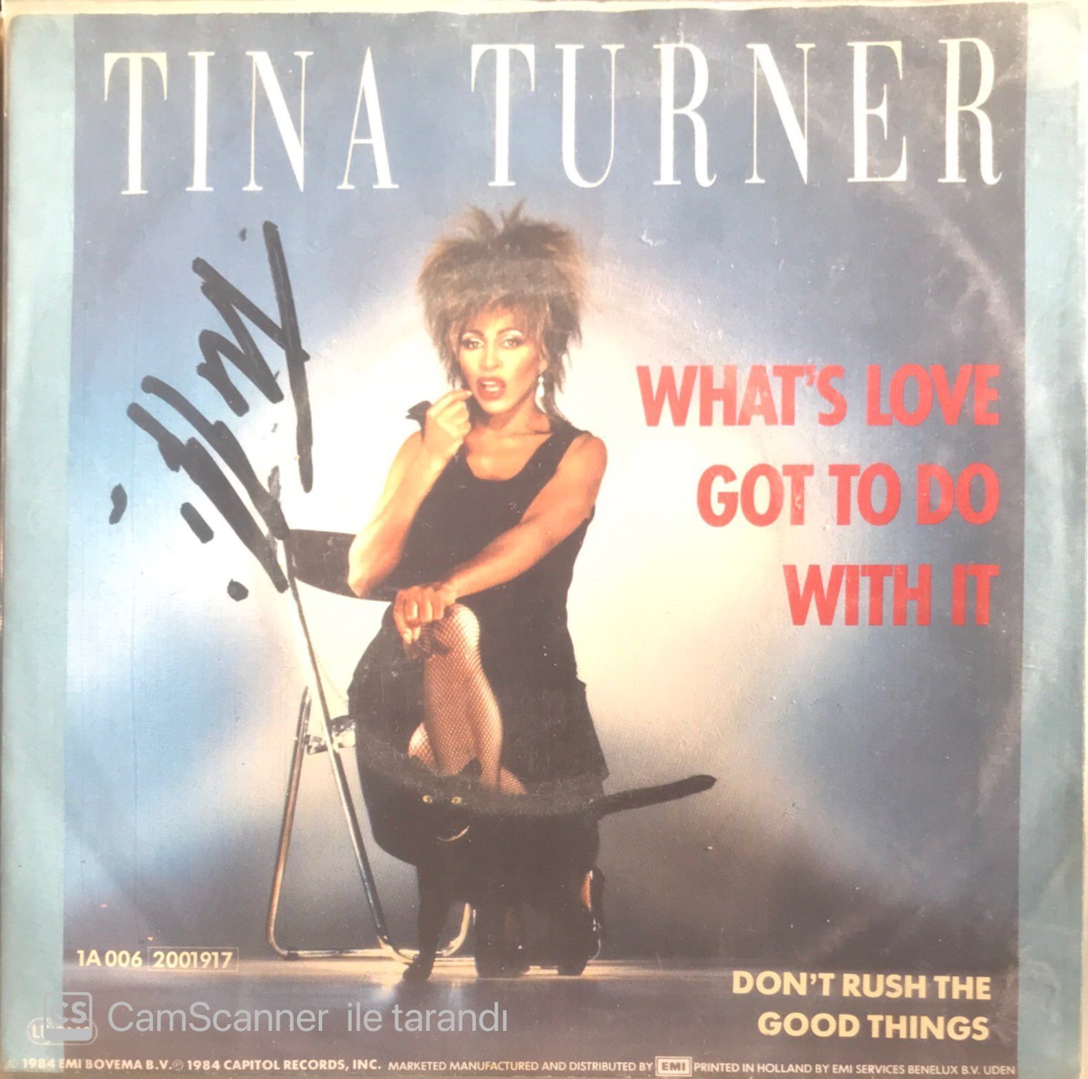 Tina Turner - What's Love Got To Do With It 45lik