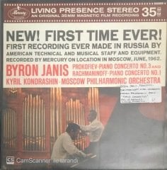 Byrom Janis Prokofiev Rachmaninoff LP