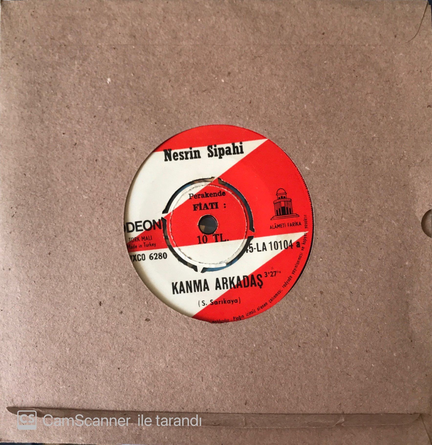 Nesrin Sipahi Kanma Arkadaş 45lik