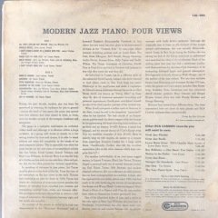 Modern Jazz Piano: Four Views LP