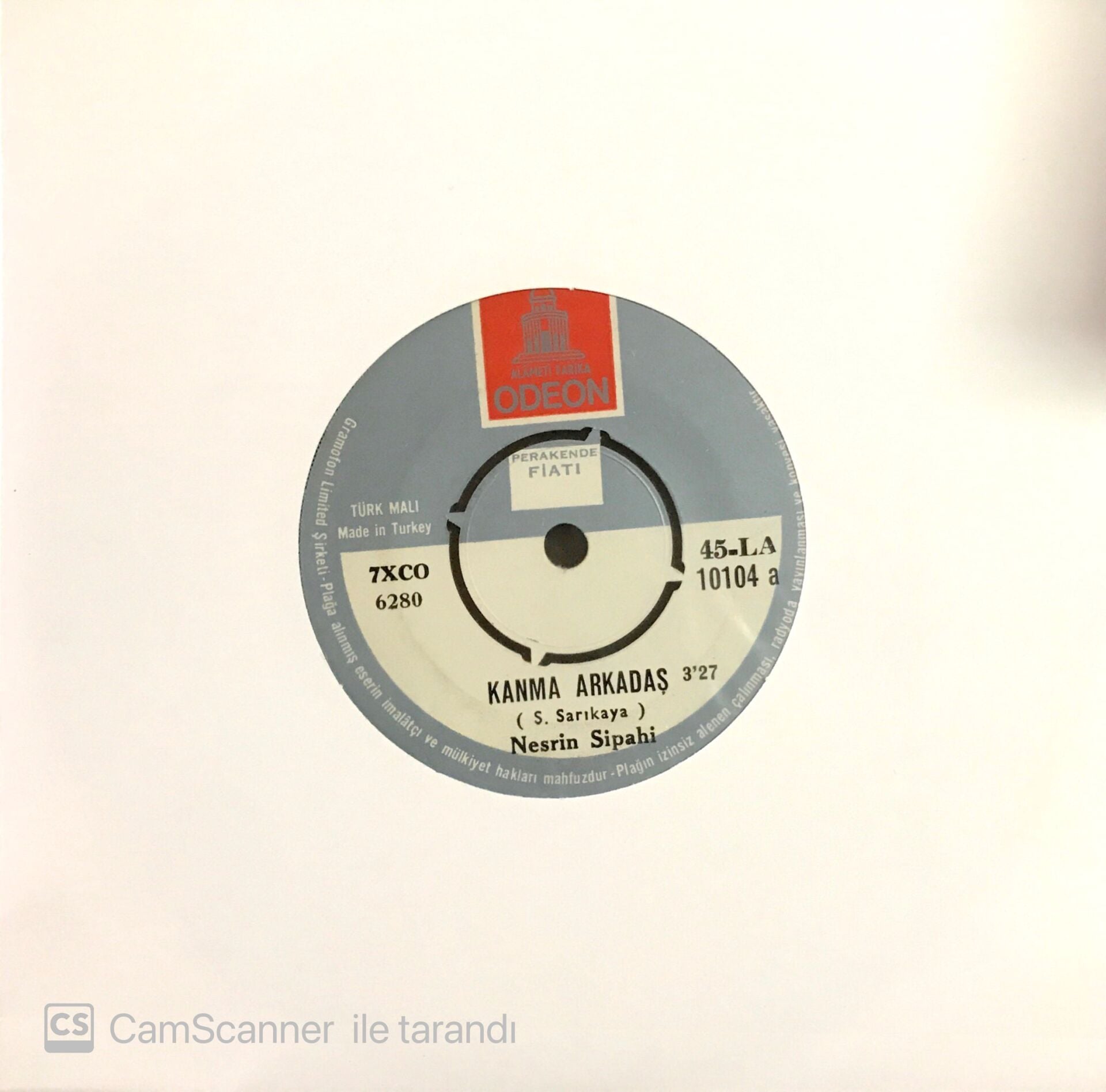 Nesrin Sipahi Kanma Arkadaş 45lik