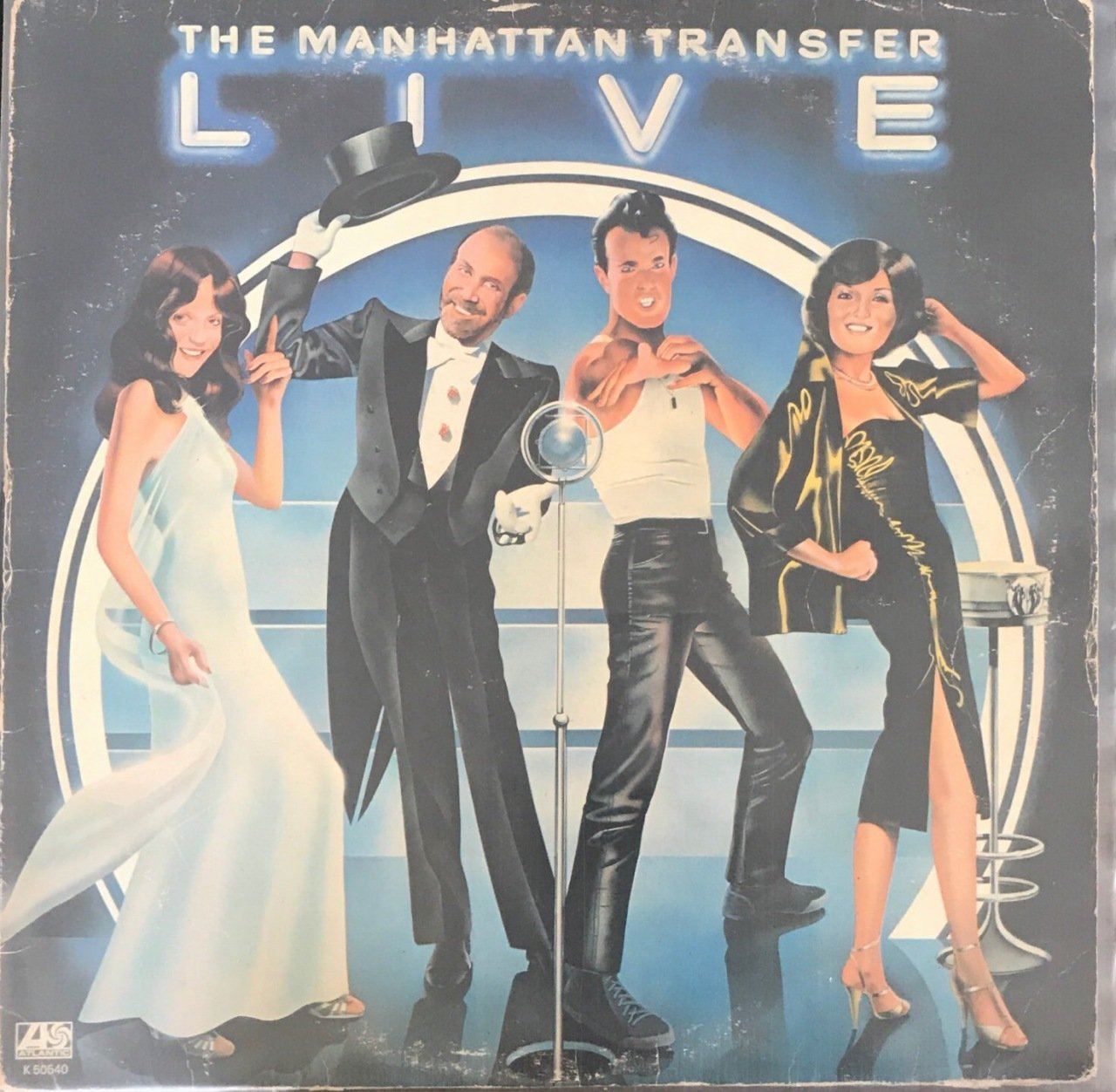 The Manhattan Transfer Live LP