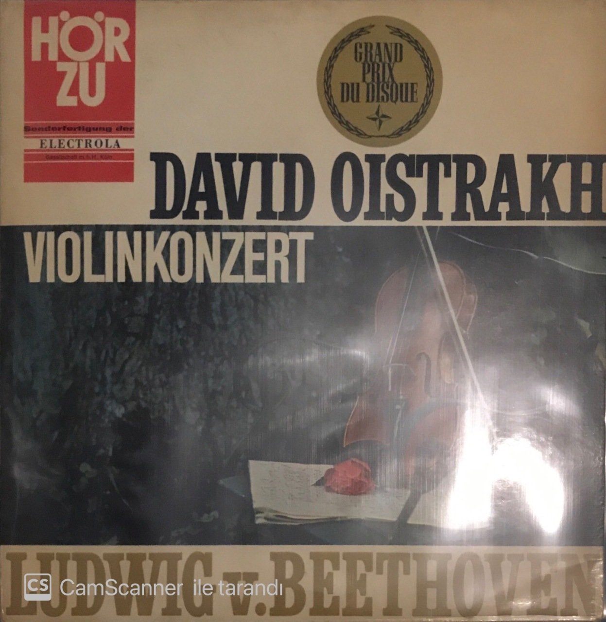 David Oistrakh Violinkonzert Ludwig V. Beethoven