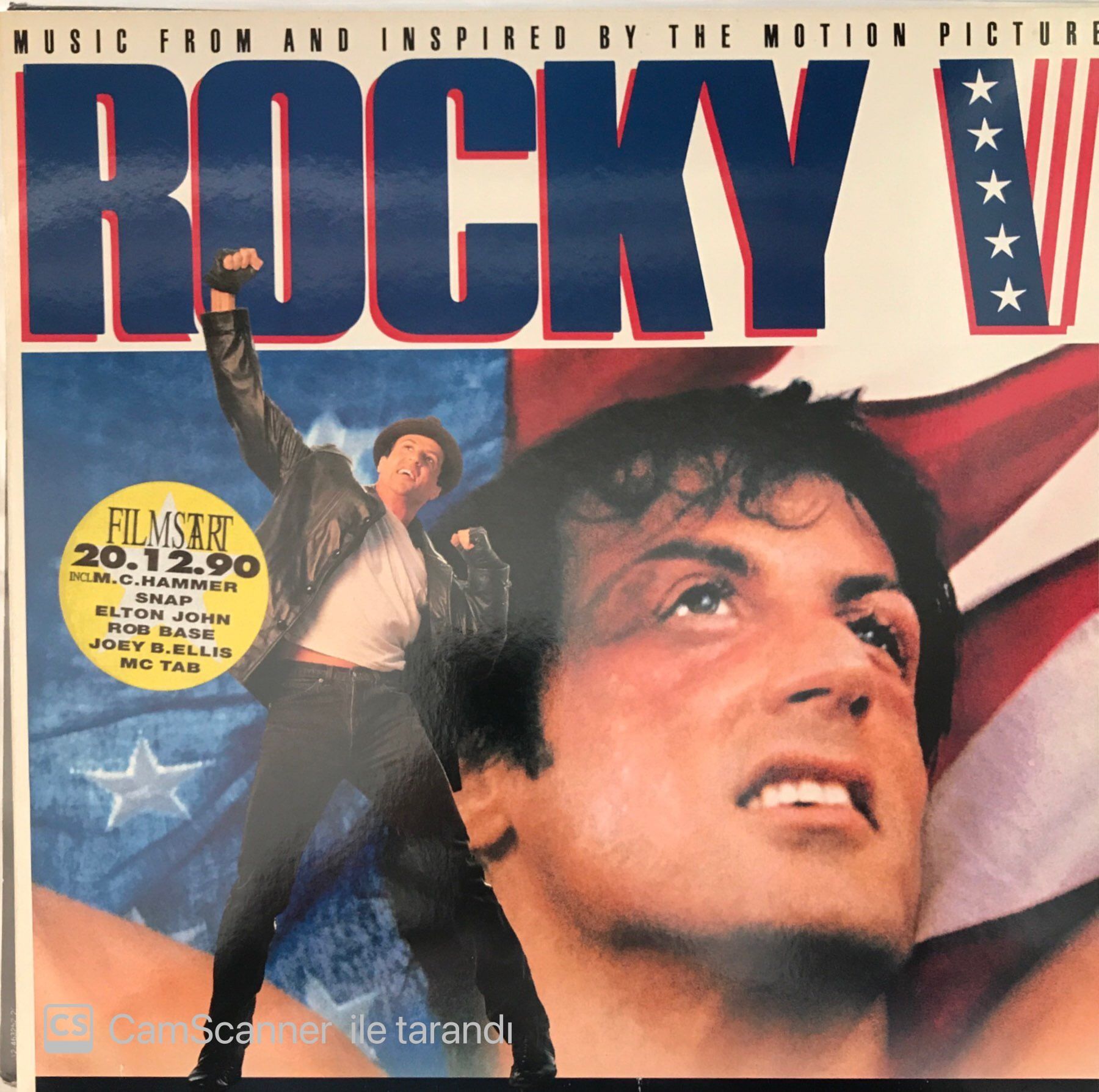 Rocky V - Music From And Inspired By The Motion Picture LP