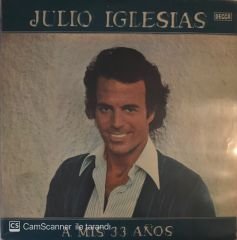 Julio Iglesias A Mis 33 Anos LP