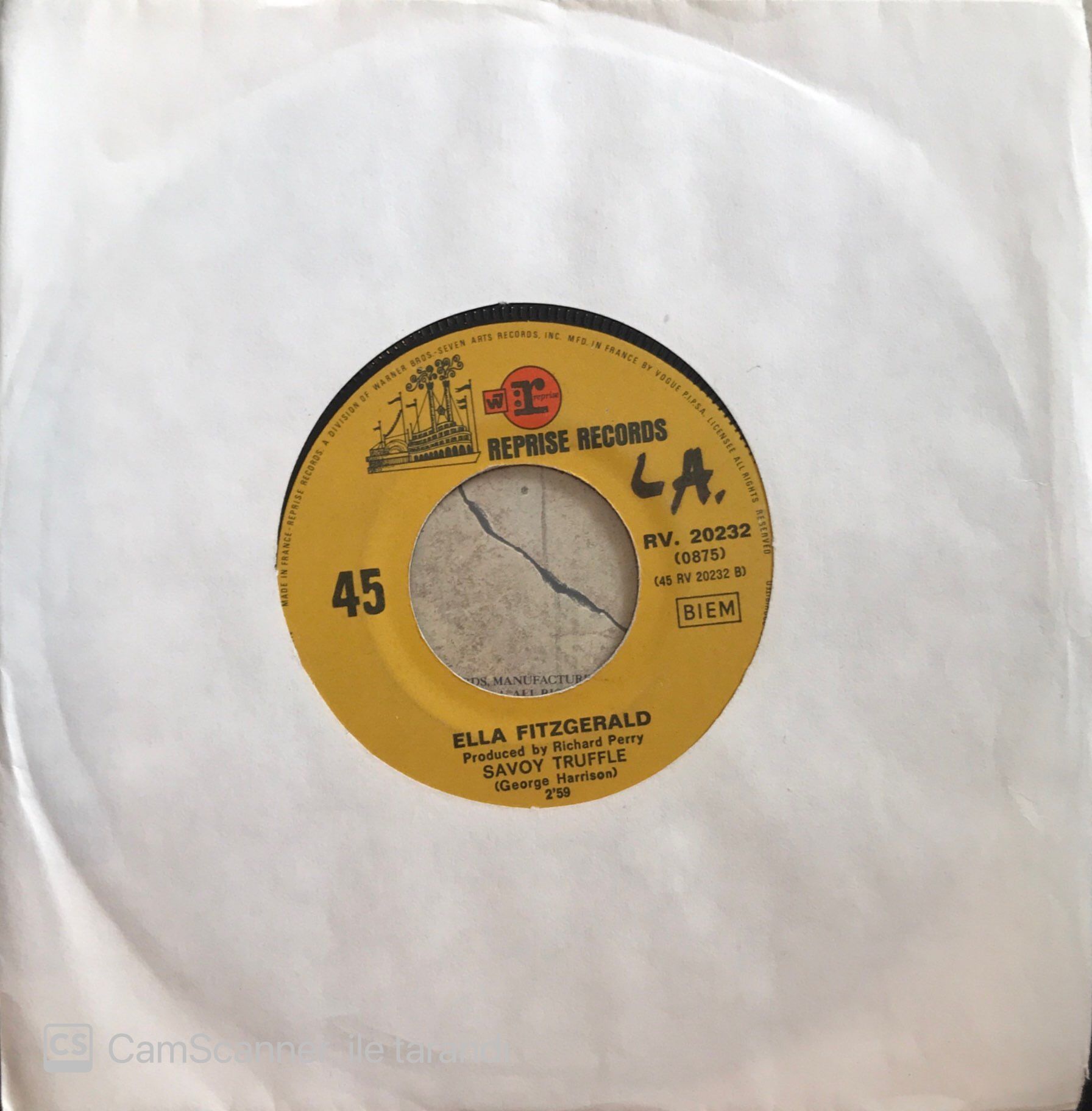 Ella Fıtzgerald - I'll Never Fall In Love Gain 45lik