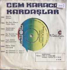 Cem Karaca Kardaşlar - Karacaoğlan/Bu Son Olsun - 45'lik