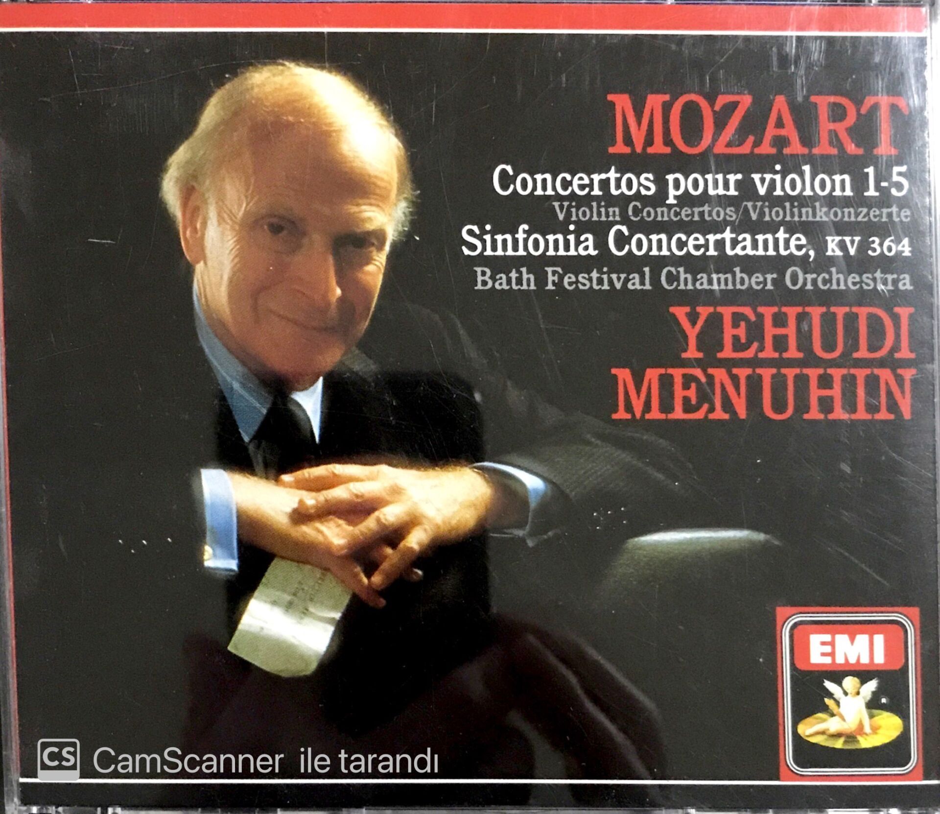 Mozart Yehudi Menuhin CD