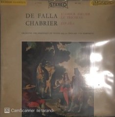 De Falla Chabrier L'amour Sorcier Le Tricorne Espana LP