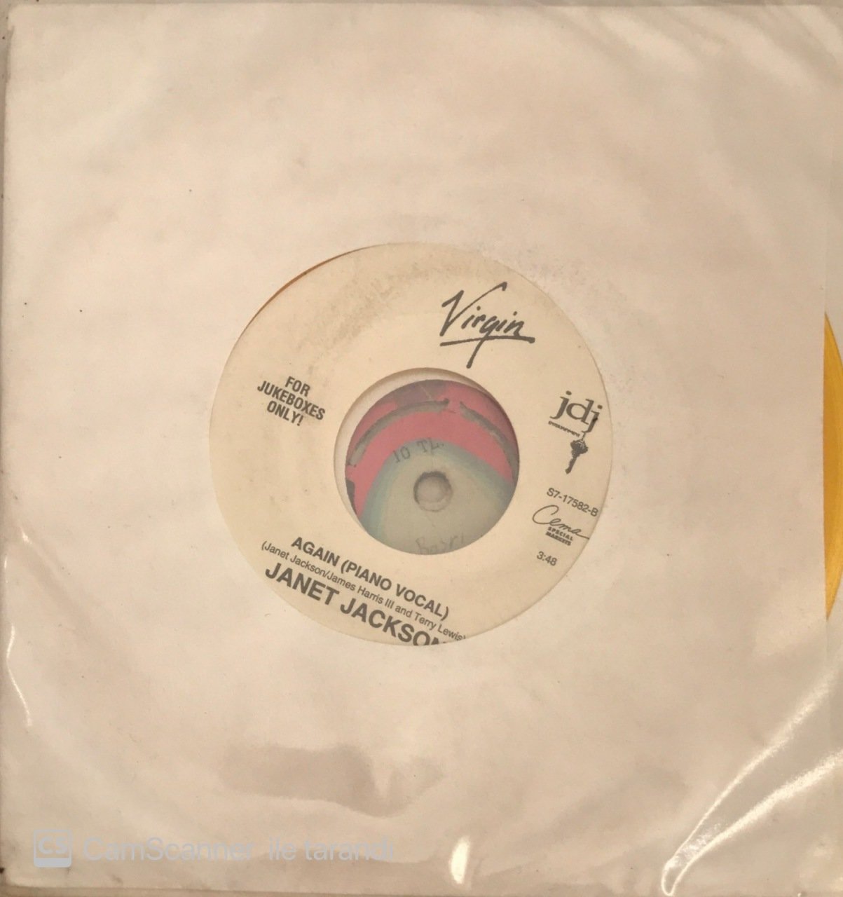 Janet Jackson Again 45lik