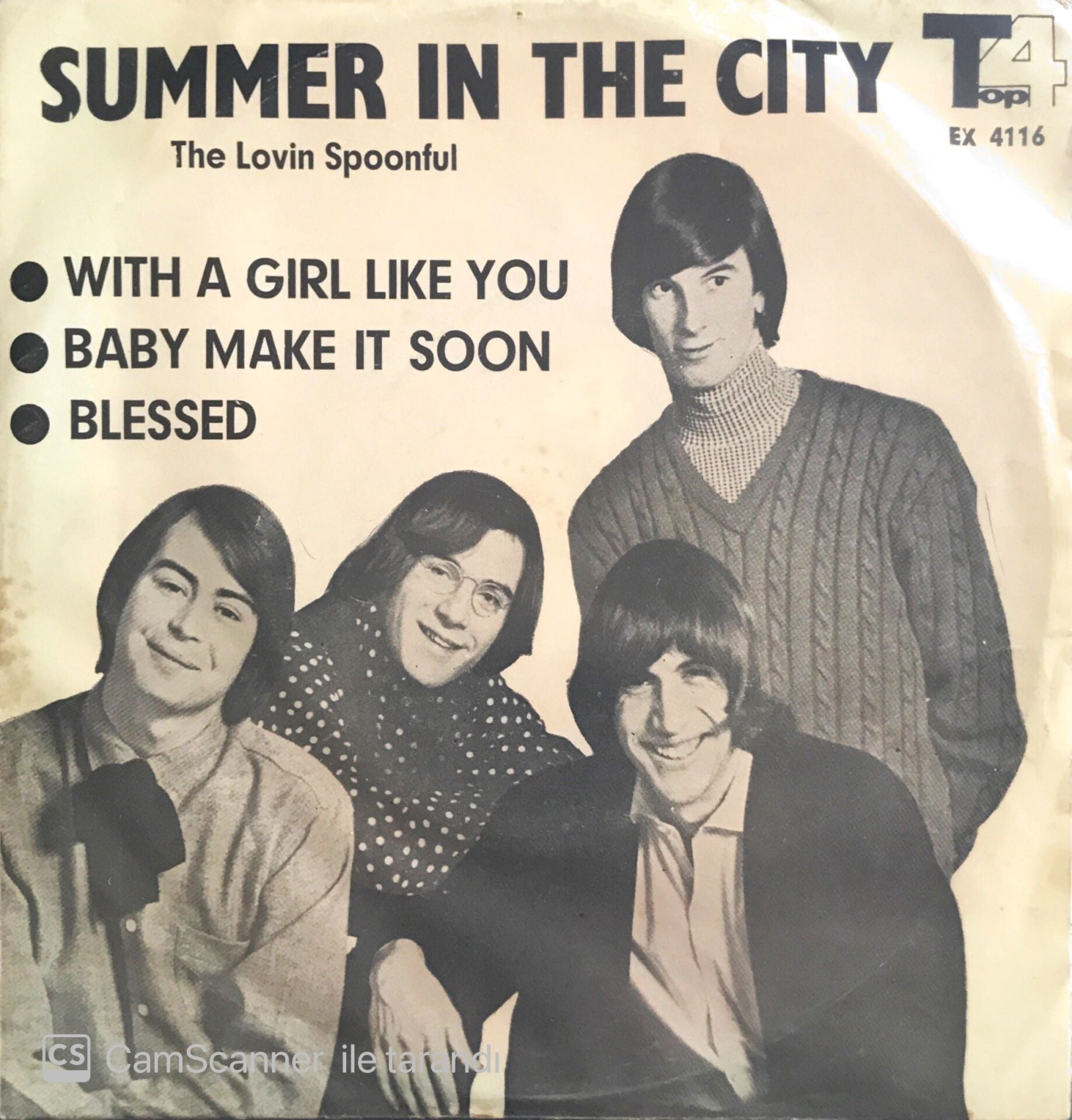 The Lovin Spoonful - Guy Darrell - The Roggs - Chris Farlowe - Summer In The City - 45'lik