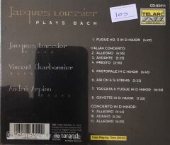 Jacques Loussier - Plays Bach CD
