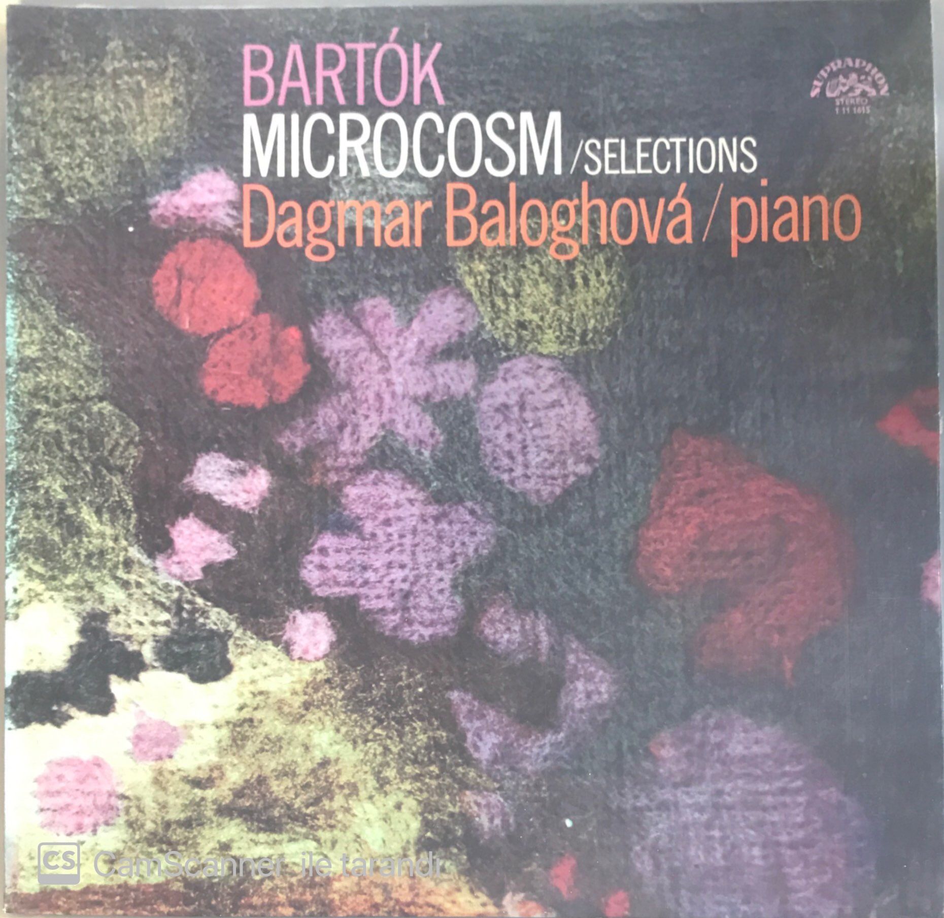 Bartok Microcosm / Selections Dagmar Bologhova / Piano LP