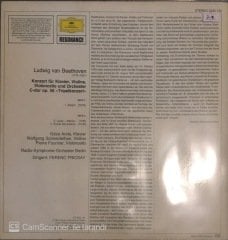 Ludwig Van Beethoven Tripelkonzert LP