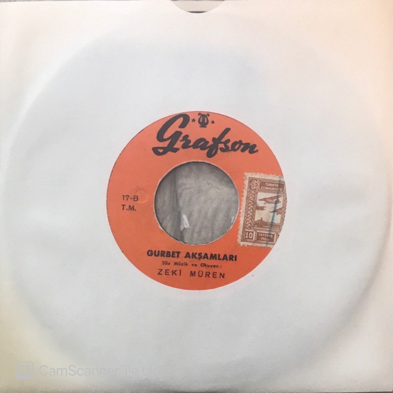 Zeki Müren Rüzgar Kırdı Dalımı 45lik