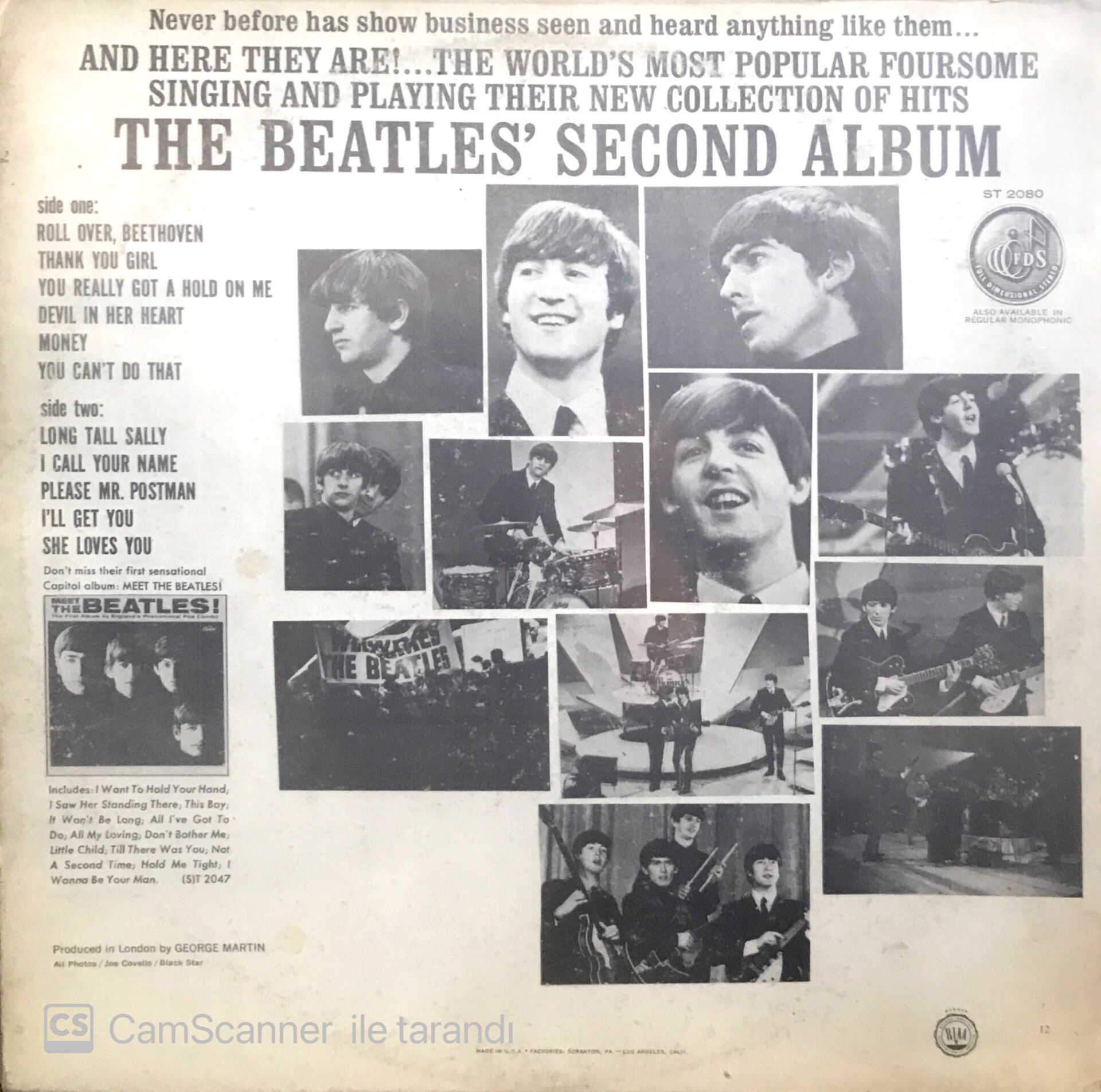 The Beatles' Second Album LP Plak Satın Al
