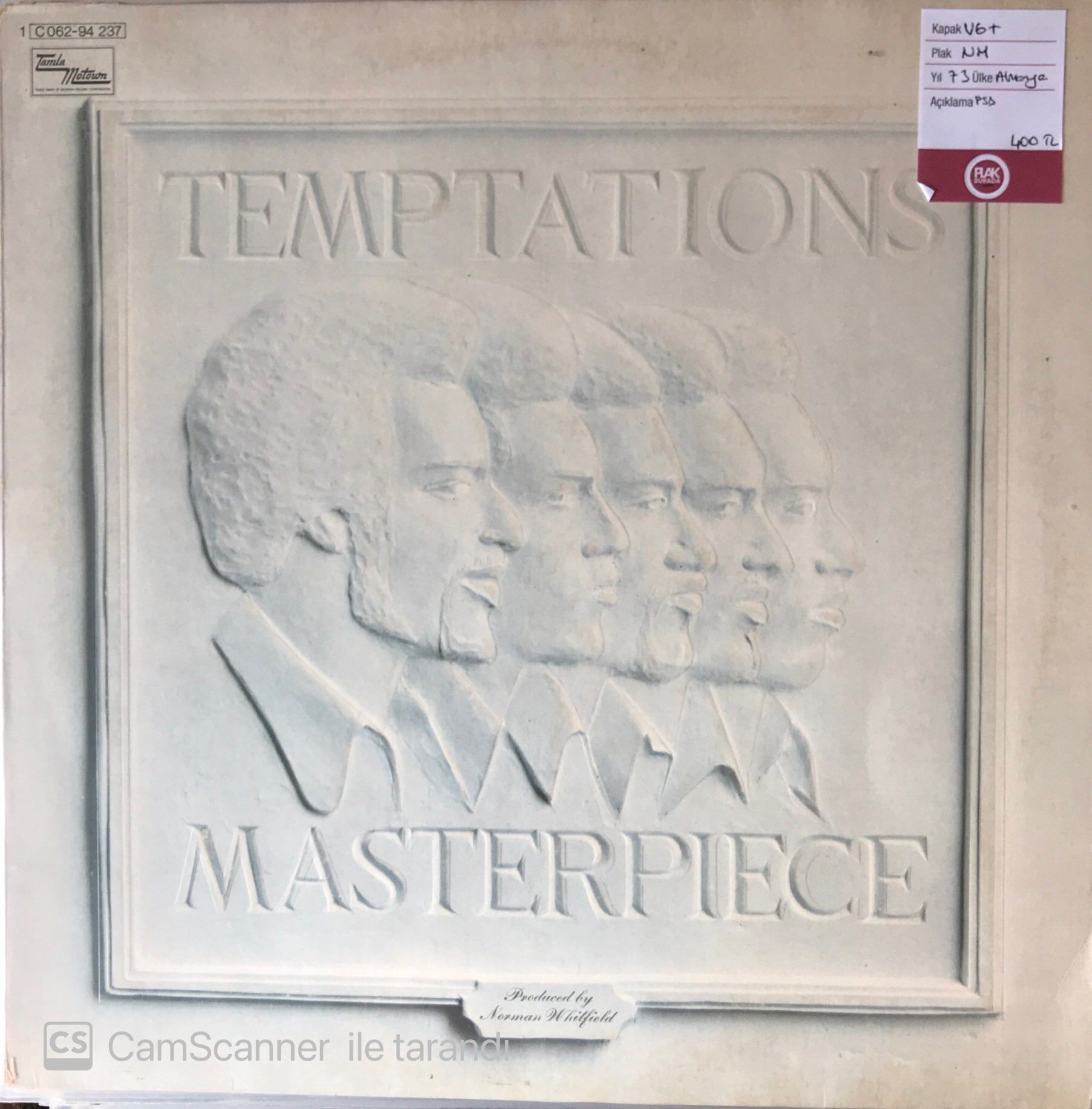 The Temptations Masterpiece LP