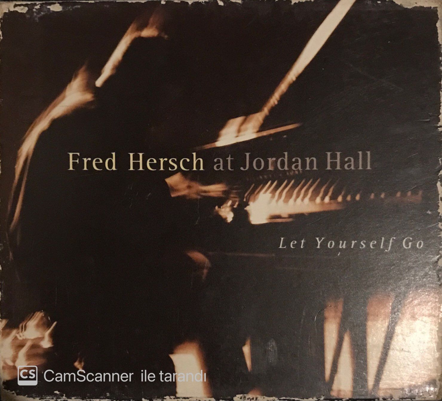 Fred Hersch At Jordan Hall - Let yourself Go CD