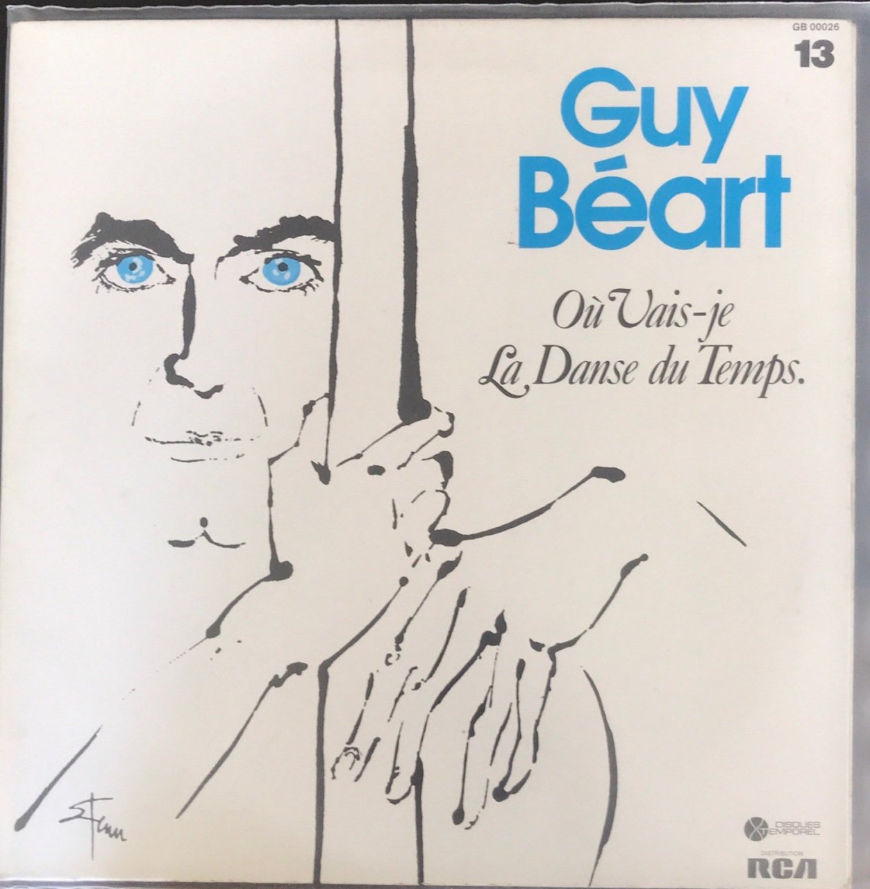 Guy Beart Ou Vais-je La Danse Du Temps LP
