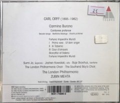 Orff Carmina Burana Jo Kowalski Skovhus Mehta CD