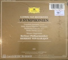 Ludwig Van Beethoven 9 Symphonien Herbert Von Karajan 4 CD Set
