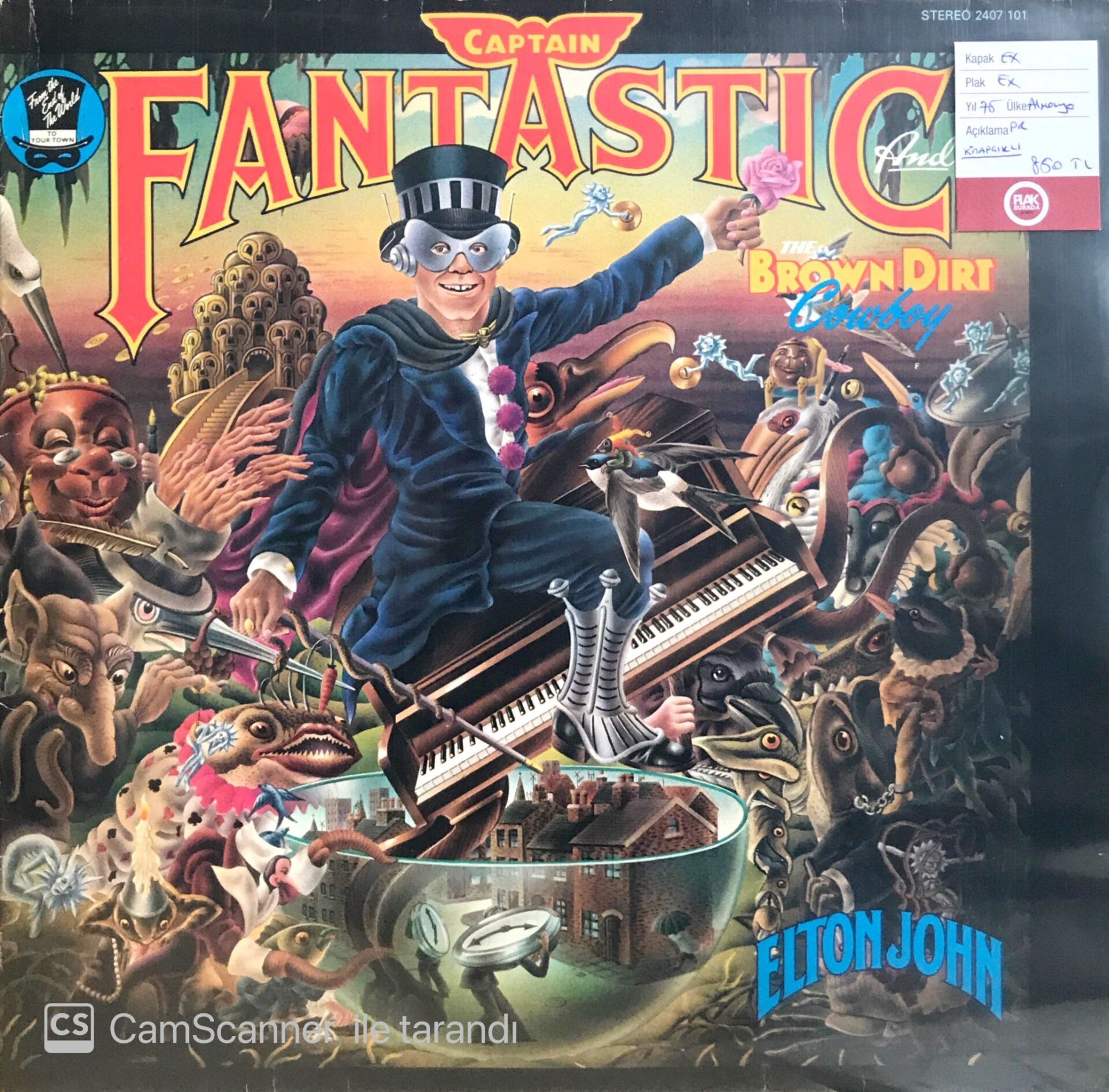 Elton John / Captain Fantastic And The Brown Dırt Cowboy LP