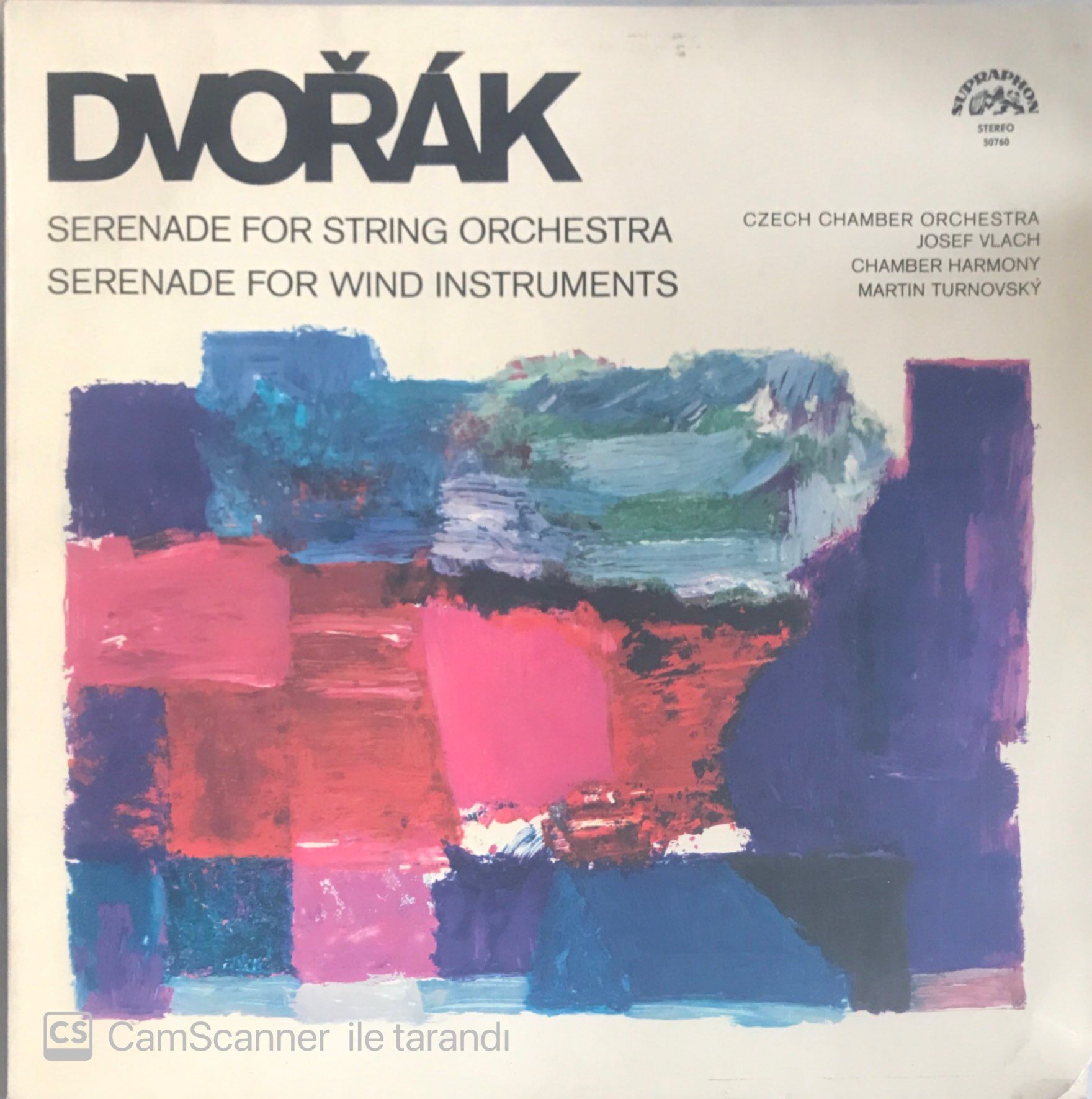 Dvorak - Serenade For String Orchestra LP